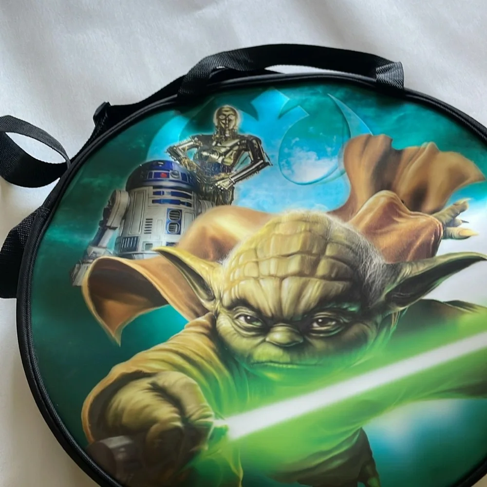Star Wars Round Tote Shoulder Bag, overnight bag! Travel bag!